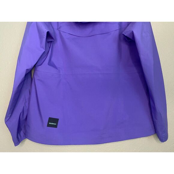 Lululemon Waterproof Hiking Half-Zip Pullover Light Electric Indigo - Picture 10 of 11